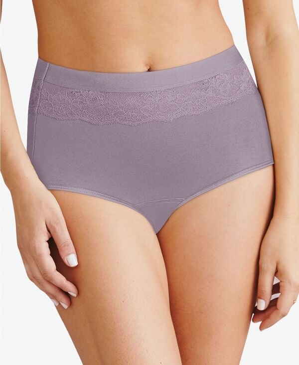 【送料無料】 バリ レディース パンツ アンダーウェア Women 039 s Beautifully Confident Brief Period Underwear With Light Leak Protection DFLLB1 Perfect Purple