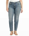 yz Vo[ W[Y fB[X fjpc W[Y {gX Plus Size Suki Mid Rise Curvy Fit Straight Jeans Indigo