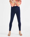 【送料無料】 スタイルアンドコー レディース レギンス ボトムス Women's High Rise Leggings Industrial Blue(4)