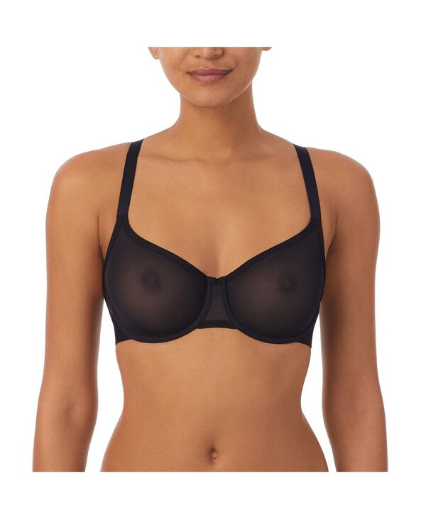 ダナ・キャラン 【送料無料】 ダナ キャラン ニューヨーク レディース ブラジャー アンダーウェア Women's Sheers Unlined Demi Bra DK4085 Black