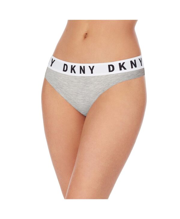 ダナ・キャラン 【送料無料】 ダナ キャラン ニューヨーク レディース パンツ アンダーウェア Cozy Boyfriend Thong DK4529 Heather Gray