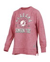 yz vX{bNX fB[X p[J[EXEFbg AE^[ Women's Crimson Alabama Crimson Tide Sun Washed Bishop Pullover Sweatshirt Crimson