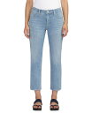 【送料無料】 ジャグ レディース デニムパンツ ジーンズ ボトムス Women's Ruby Mid Rise Straight Cropped Jeans Nassau Blue