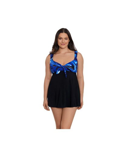 【送料無料】 ロンギチュード レディース 上下セット 水着 Women's Tie Front Swim Dress Infinite shine 【送料無料】 ロンギチュード レディース 上下セット 水着 Women's Tie Front Swim Dress Infinite shine