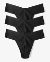 【送料無料】 ハンキーパンキー レディース パンツ アンダーウェア Women's Breathe Natural Thong 3 Pack Underwear...