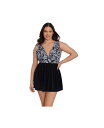 【送料無料】 ロンギチュード レディース 上下セット 水着 Women's Goddess Swim Dress Azteca