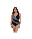 【送料無料】 ロンギチュード レディース 上下セット 水着 Women's Faux Surplice Tank One-Piece Swimsuit Madi...