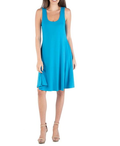 【送料無料】 24セブンコンフォート レディース ワンピース トップス Women's Sleeveless A-Line Fit and Flare Skater Dress Sapphire 【送料無料】 24セブンコンフォート レディース ワンピース トップス Women's Sleeveless A-Line Fit and Flare Skater Dress Sapphire