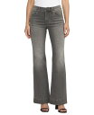【送料無料】 ジャグ レディース デニムパンツ ジーンズ ボトムス Women's Kait Mid Rise Flare Leg Jeans Overcast Gray(4)