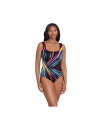 【送料無料】 ロンギチュード レディース 上下セット 水着 Women 039 s Panel Scoopneck Tank One-Piece Swimsuit Kinetic force