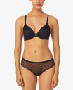 【送料無料】 ダナ キャラン ニューヨーク レディース ブラジャー アンダーウェア Monogram Mesh Full Coverage Bra DK7501...