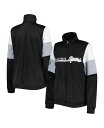 【送料無料】 ジースリー フォーハー バイ カール バンクス レディース ジャケット・ブルゾン アウター Women's Black San Antonio Spurs Change Up Full-Zip Track Jacket Black