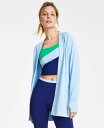 【送料無料】 イデオロギー レディース ニット セーター カーディガン アウター Women 039 s Comfort Flow Cardigan Sweater Skysail Blue