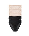 【送料無料】 オンゴッサメール レディース パンツ アンダーウェア Women's Mesh High-Cut 5 Pack Underwear Black C...