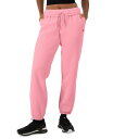 【送料無料】 チャンピオン レディース カジュアルパンツ スウェットパンツ ボトムス Women 039 s Powerblend Fleece Oversized Boyfriend Sweatpants Marzipan Pink