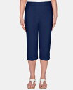 【送料無料】 アルフレッド ダナー レディース カジュアルパンツ ボトムス Missy Women's Classics Allure Clam Digger Capri Pants Navy