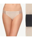 【送料無料】 ビーテンプテッド レディース パンツ アンダーウェア Women's B.Bare 3 Pack Thong Underwear 970367 N...
