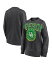 【送料無料】 ファナティクス レディース パーカー・スウェット アウター Women's Heathered Charcoal Distressed Oregon Ducks Jump Distribution Pullover Sweatshirt Heathered Charcoal