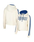 【送料無料】 コロシアム レディース パーカー・スウェット アウター Women's Cream Kentucky Wildcats Perfect Date Cropped Pullover Hoodie Cream