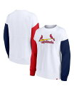 yz t@ieBNX fB[X p[J[EXEFbg AE^[ Women's White St. Louis Cardinals Series Pullover Sweatshirt White