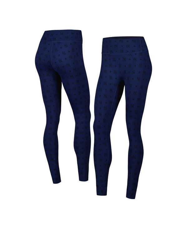 yz eY fB[X MX {gX Women's Navy New York Yankees Tonal Leggings Navy