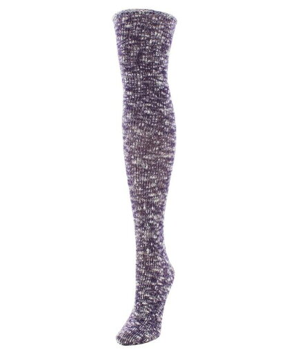 【送料無料】 メモイ レディース 靴下 アンダーウェア Women's Slub Cable Knit Over The Knee Socks Blackberry Cordial 【送料無料】 メモイ レディース 靴下 アンダーウェア Women's Slub Cable Knit Over The Knee Socks Blackberry Cordial