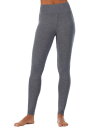 【送料無料】 クドルドッズ レディース レギンス ボトムス Softwear with Stretch High-Waist Leggings Charcoal(4)