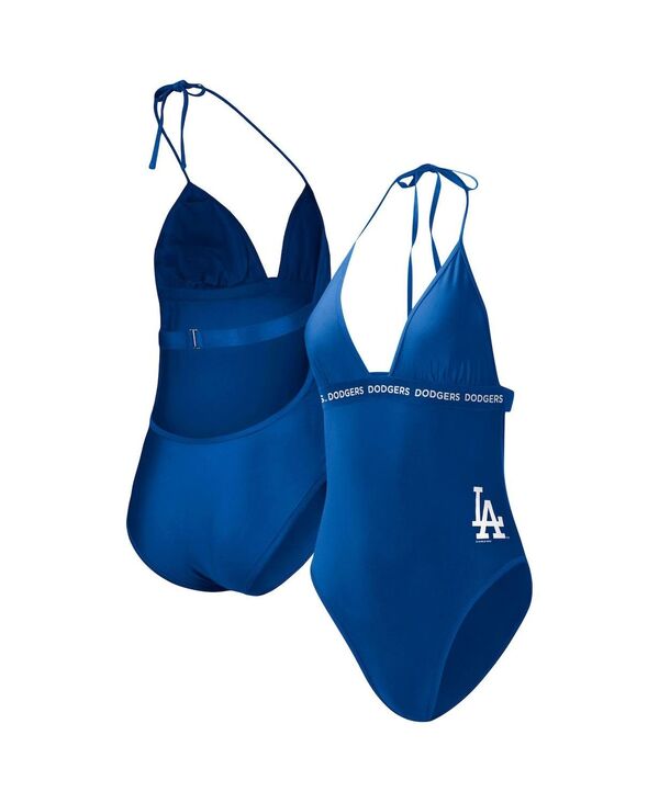 【送料無料】 ジースリー フォーハー バイ カール バンクス レディース 上下セット 水着 Women's Royal Los Angeles Dodgers Full Count One-Piece Swimsuit Royal