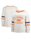 ReVida ŷԾŹ㤨̵֡ 47֥ ǥ T ȥåץ Women's Oatmeal Distressed Clemson Tigers All Class Lena Long Sleeve T-shirt OatmealפβǤʤ14,480ߤˤʤޤ