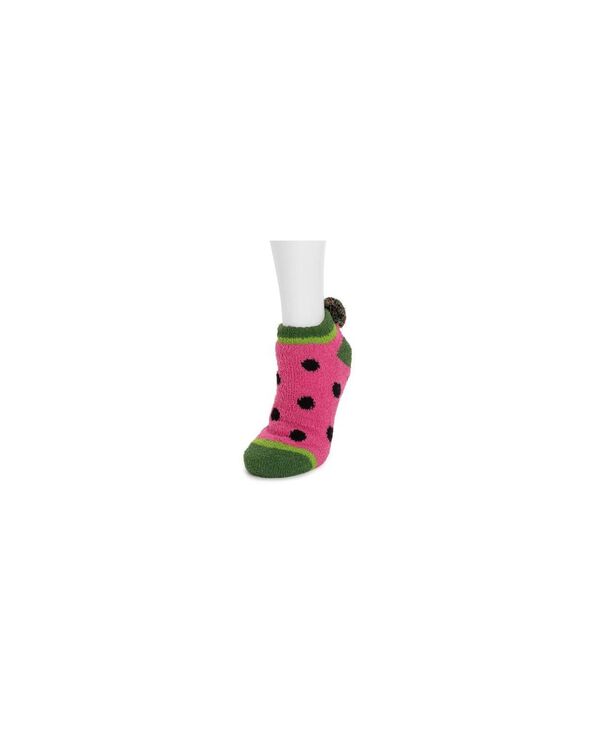 yz NNX fB[X C A_[EFA Women's Cozy Footie Cabin Sock Watermelon