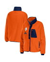 【送料無料】 ウェア バイ エリン アンドルーズ レディース ジャケット ブルゾン アウター Women 039 s Orange Denver Broncos Polar Fleece Raglan Full-Snap Jacket Orange