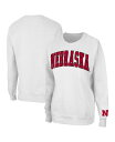 【送料無料】 コロシアム レディース パーカー・スウェット アウター Women's White Nebraska Huskers Campanile Pull...