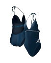 【送料無料】 ジースリー フォーハー バイ カール バンクス レディース 上下セット 水着 Women's Navy Atlanta Braves Full C...