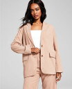 yz AhmEfBX fB[X WPbgEu] AE^[ Women's Corduroy Blazer Almond