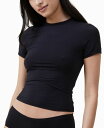 【送料無料】 コットンオン レディース ナイトウェア アンダーウェア Women's Soft Lounge Fitted T-shirt Black