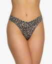 【送料無料】 ハンキーパンキー レディース パンツ アンダーウェア Original-Rise Printed Lace Thong Classic Leopa...