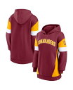 【送料無料】 ファナティクス レディース パーカー・スウェット フーディー アウター Women's Burgundy Gold Washington Comm...