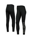 【送料無料】 ジースリー フォーハー バイ カール バンクス レディース レギンス ボトムス Women's Black Brooklyn Nets Stadi...