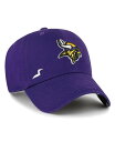 【送料無料】 47ブランド レディース 帽子 アクセサリー Women's Purple Minnesota Vikings Confetti Icon Cle...