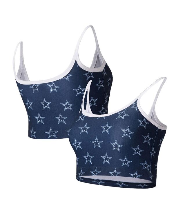 【送料無料】 コンセプツ スポーツ レディース ブラジャー アンダーウェア Women's Navy Dallas Cowboys Gauge Lounge Bralette Navy