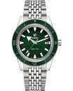 yz h Y rv ANZT[ Men's Swiss Automatic HyperChrome Captain Cook Stainless Steel Bracelet Diver Watch 42mm No Color