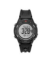 yz RrA Y rv ANZT[ Unisex Trailhead Digital Black Silicone Strap Digital Watch 46mm Black