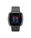 yz tBbgrbg Y rv ANZT[ Sense 2 Shadow Gray Graphite Smartwatch 39mm Black