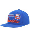 ミッチェル＆ネス 【送料無料】 ミッチェル&ネス メンズ 帽子 アクセサリー Men's Royal New York Islanders Retro Lock Up Snapback Hat Royal