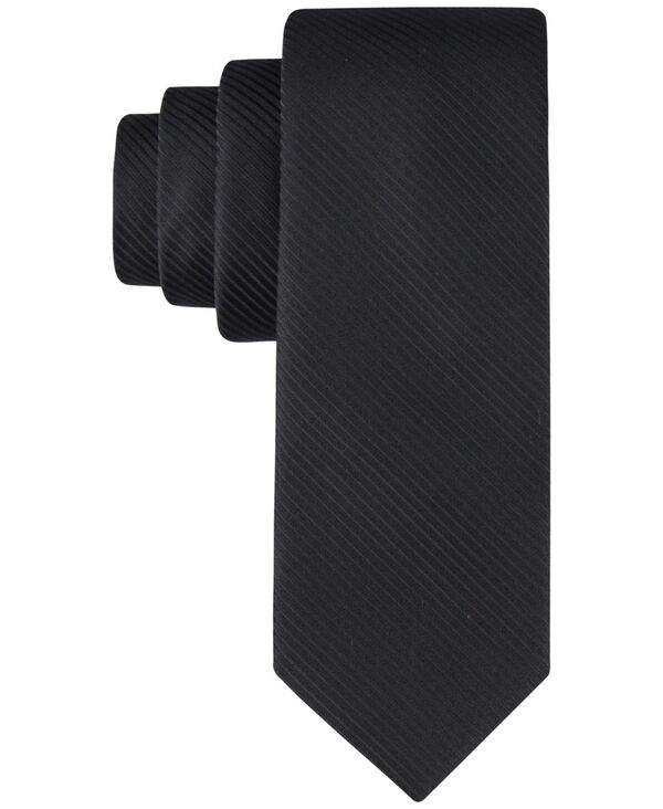 カルバン・クライン ネクタイ 【送料無料】 カルバンクライン メンズ ネクタイ アクセサリー Men's King Cord Solid Tie Black