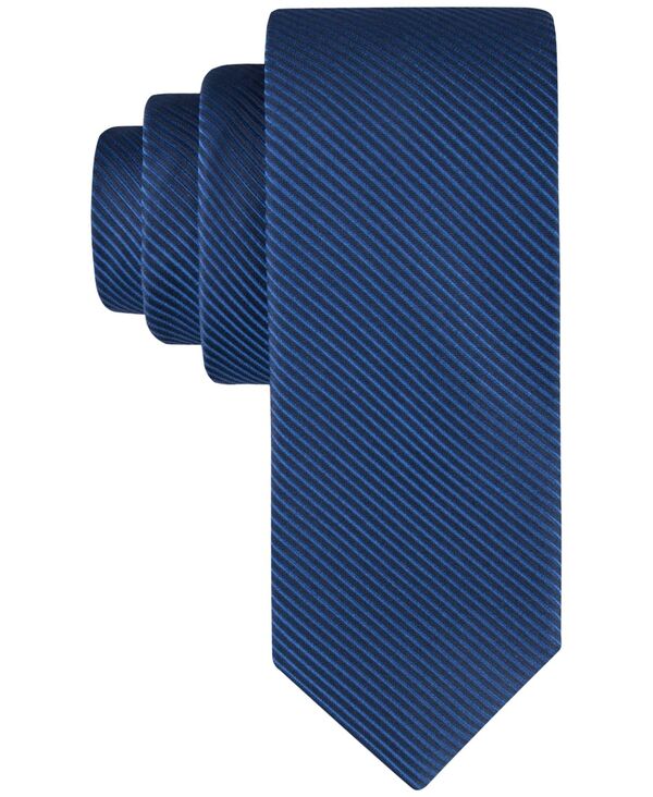 カルバン・クライン ネクタイ 【送料無料】 カルバンクライン メンズ ネクタイ アクセサリー Men's King Cord Solid Tie Navy