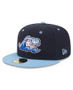 【送料無料】 ニューエラ メンズ 帽子 アクセサリー Men's Navy West Michigan Whitecaps Authentic Collection Alternate Logo 59FIFTY Fitted Hat Navy