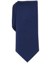 yz o[X[ Y lN^C ANZT[ Men's Logan Solid Skinny Tie Dark Navy