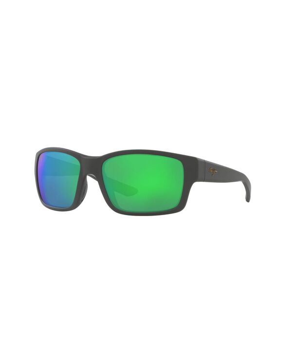 【送料無料】 マウイジム メンズ サングラス・アイウェア アクセサリー Men's Polarized Sunglasses Mangroves Mj000732 Gray Multicolor