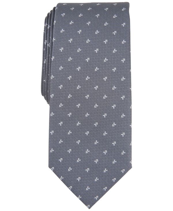 yz At@j Y lN^C ANZT[ Men's Galway Slim Neat Tie Silver